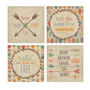Wild and Free Canvas Art Prints